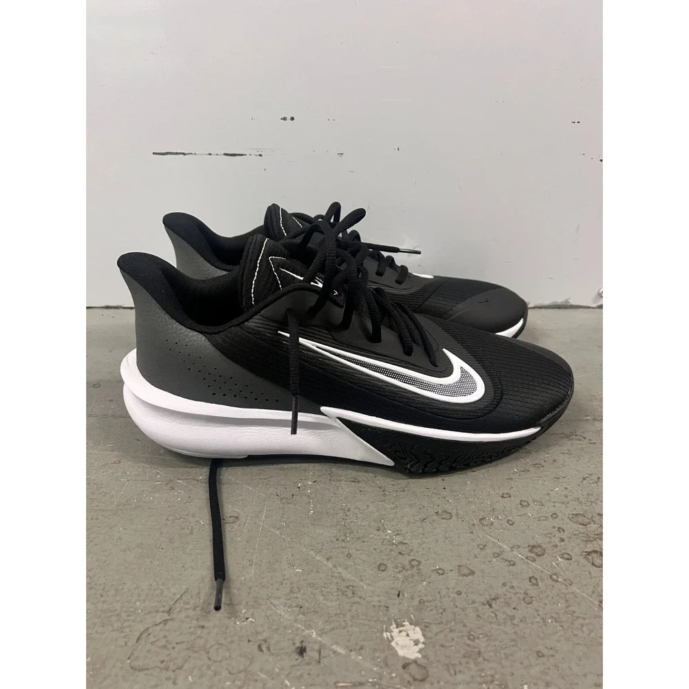 Nike‎ Precision 7 Sneaker Men's Black White Iron Gray Running Shoes - US 11 NEW